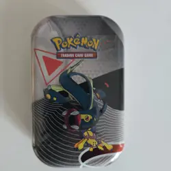 Pokemon TCG S&V Black Bolt and White Flare Mini Tin - New & Sealed - Image 1