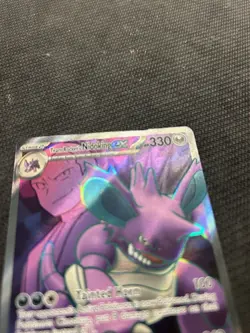 Pokemon TCG Team Rocket's Nidoking ex 216/182! NM Condition! See Description! - Image 3