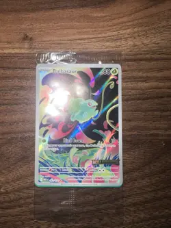 Pokemon Bulbasaur 133/132 English Mega Evolution Stamped Promo sealed - Image 1