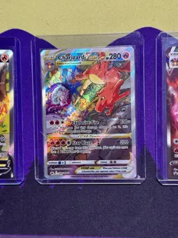 Pokemon TCG Charizard UPC Promo Set SWSH260 SWSH261 SWSH262 VMAX VSTAR V NM - Image 3