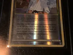 2010 Pokemon Black Belt Supporter Reverse Holo #85 - Image 3