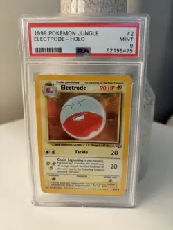 PSA 9 1999 Pokemon Electrode 2/64 Jungle Holo Mint 💎 - Image 1