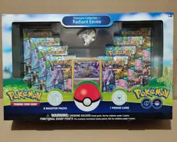 Pokemon TCG Pokemon Go Radiant Eevee Premium Collection Box Brand New Sealed! - Image 1