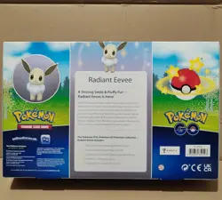 Pokemon TCG Pokemon Go Radiant Eevee Premium Collection Box Brand New Sealed! - Image 2