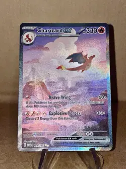 Pokemon Scarlet & Violet 151 Charizard ex Special Illustration Rare SIR 199/165 - Image 1