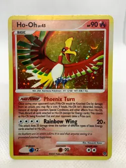 Ho-Oh 10/132 Holo Rare - 2007 D&P Secret Wonders Pokemon TCG - Image 2