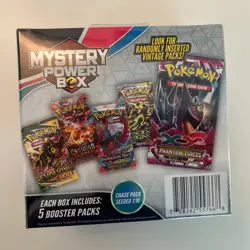 Pokemon Mystery Power Box Chase Pack Seeded 1:10 (5 Booster Packs) Sealed 🔥 - Image 3