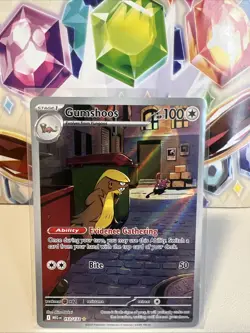 Gumshoos 153/132 Illustration Rare (IR) Full Art Pokemon Mega Evolution - MINT - Image 1