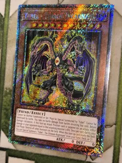 YuGiOh YUBEL - TERROR INCARNATE Platinum Secret Rare RA03-EN190 - Image 1