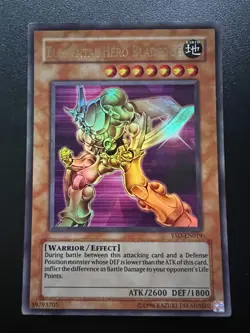 Elemental Hero Bladedge YSD-EN019 Ultra Rare Unlimited Light Play+ Yugioh - Image 1