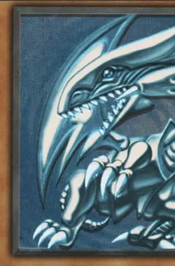 2002 Yu-Gi-Oh! Blue-Eyes White Dragon SDK-001 Misprint Error - Image 3