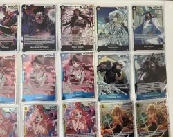 One Piece TCG Super Rare Card Lot Of 28 (nami, Shirahoshi + More) - Image 3