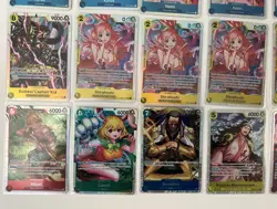 One Piece TCG Super Rare Card Lot Of 28 (nami, Shirahoshi + More) - Image 5
