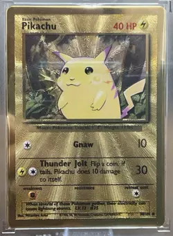 Pikachu Celebrations Metal Card 58/102 - Image 1