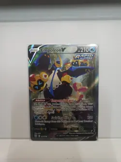 Empoleon v Alternate Full Art Holo Card 146/163SWSH05 Pokemon Battle Styles - Image 1