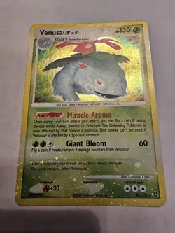 Pokemon TCG Cards Venusaur 20/132 Secret Wonders Reverse Holo LP from 2007! - Image 1