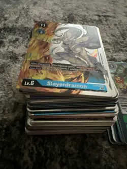 Digimon CCG | Rare Card Lot - 90 Rare, 17 Super Rare, 10 Promo - Image 2