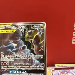 Pokemon TCG Garchomp & Giratina GX SM193 Sun & Moon Promo Card Near Mint - Image 3