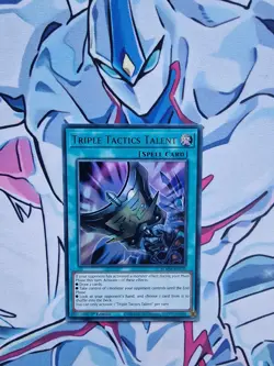 Triple Tactics Talent 1st Edition Ultra Rare BLMM Yugioh Card - Image 1