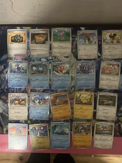 Pokemon 151 Card Lot 58 Cards 2 Holos - Image 1