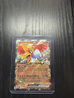 Pokemon TCG Ethan's Ho-Oh EX Double Rare Card #039/182 Destined Rivals - Image 1