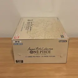 New Factory Sealed One Piece Anime 25th Collection Card Game EB-02 Booster Box - Image 2