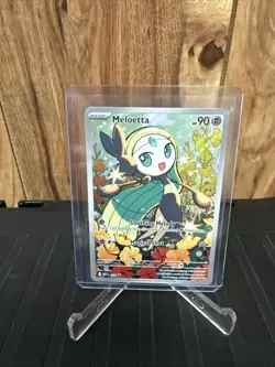 Meleotta Mep 026 promo MBD Starter Set MEGA Diancie EX Pokemon Card ENGLISH - Image 1