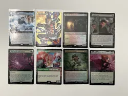 Magic The Gathering Spider-man Foil Lot Of 8 (borderless cards, Eddie Brock etc) - Image 2