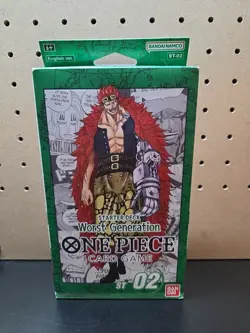 One Piece Card Game Starter Deck ST-02 Worst Generation Sealed - Image 1