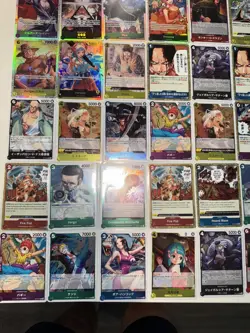 One Piece TCG 54 Card Lot! Super Rares, Leaders, Rare! Near Mint NM - Image 3