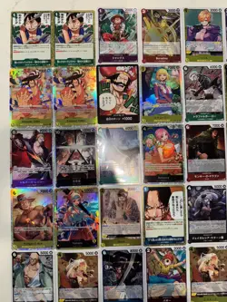 One Piece TCG 54 Card Lot! Super Rares, Leaders, Rare! Near Mint NM - Image 4