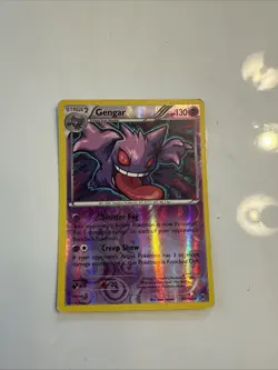 Pokemon Gengar Holo Rare TCG Card 60/162 XY Breakthrough - Image 1