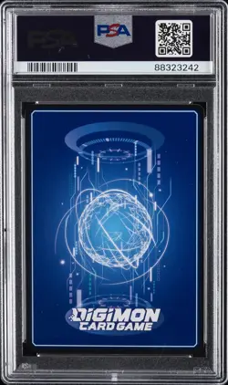 2023 DIGIMON PROMO DIGIMON CARD GAME 2ND ANNIVERSARY SET #084 OMNIMON PSA 10 - Image 2