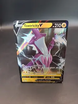 Pokemon - Toxtricity V - SWSH017 - Black Star Promo - Half Art Card - Image 1
