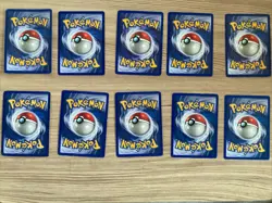 Vintage Pokemon Card Lot First Edition, Shadowless, Base Set, Jungle, Fossil - Image 2