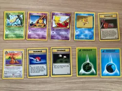Vintage Pokemon Card Lot First Edition, Shadowless, Base Set, Jungle, Fossil - Image 5