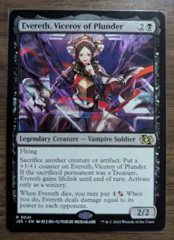 MTG Evereth, Viceroy of Plunder Non-Foil from Foundations Jumpstart NM - Image 1