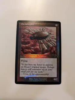 MTG - Ornitopter (Retro Frame Foil) - Dominaria Remastered NM/M Condition - Image 1