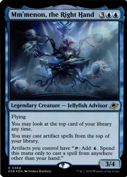 Mm'menon, the Right Hand R Edge of Eternities 68 NM Foil - Image 1