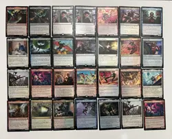 Magic The Gathering Spider-man Foil Lot of 56 (Black Cat, Spider-punk, & More - Image 1