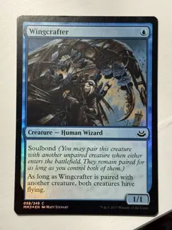 1x Wingcrafter *FOIL* - NM - Modern Masters 2017 - SPARROW MAGIC mtg - Image 1