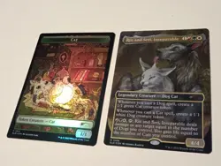 FOIL Rin and Seri, Inseparable BORDERLESS + TOKEN MINT MTG Magic Secret Lair - Image 1