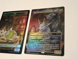 FOIL Rin and Seri, Inseparable BORDERLESS + TOKEN MINT MTG Magic Secret Lair - Image 3