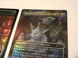 FOIL Rin and Seri, Inseparable BORDERLESS + TOKEN MINT MTG Magic Secret Lair - Image 5
