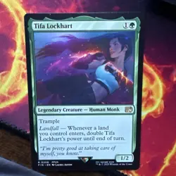 Tifa Lockhart FIN 206 Rare Final Fantasy MTG Non Foil NM - Image 1