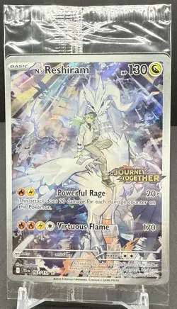N's Reshiram 167/159 Stamped promo Journey Together - Pokemon TCG - Image 1