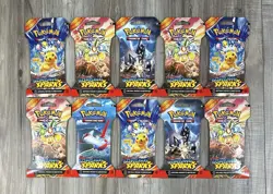 Pokemon TCG Scarlet & Violet Surging Sparks Sleeved Booster Packs 10x NEW - Image 1