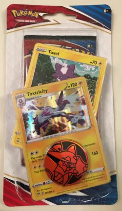 Pokemon Sword & Shield Battle Styles Blister Packs Golisopod Toxtricity Lot of 6 - Image 2