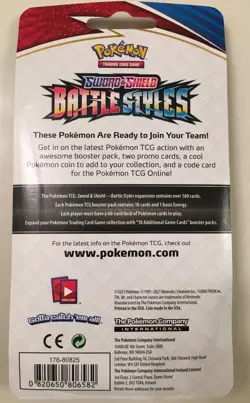 Pokemon Sword & Shield Battle Styles Blister Packs Golisopod Toxtricity Lot of 6 - Image 4