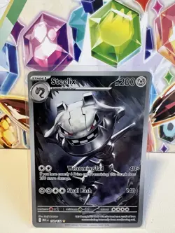 Steelix 150/132 Illustration Rare (IR) Full Art - Pokemon TCG Mega Evolution NM - Image 1